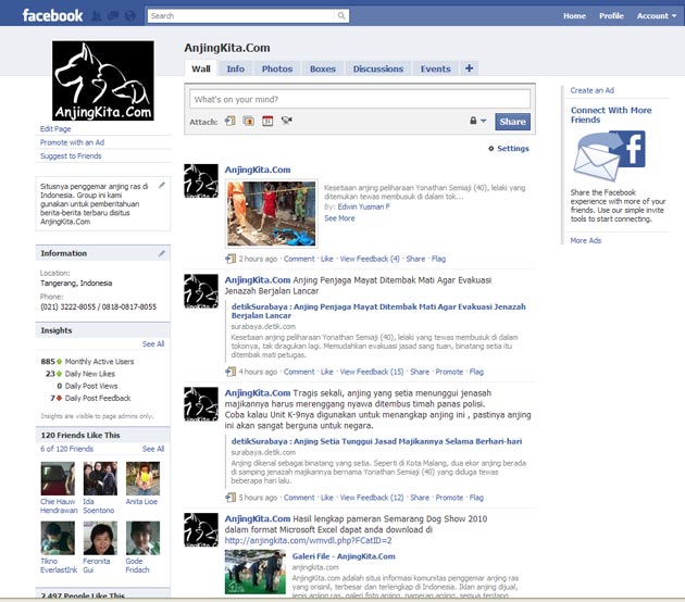 AnjingKita.Com on Facebook