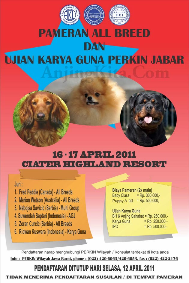 Perkin Jabar All Breed & Karya Guna