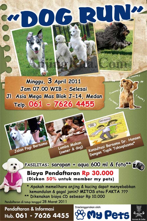 My Pets Dog Run & Seminar Toksoplasma