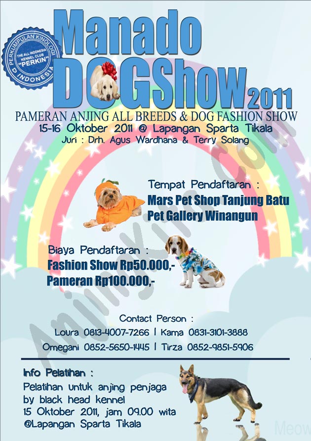 Manado Dog Show 2011