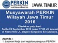 Pemilihan Ketua Perkin Jatim 2016-2019