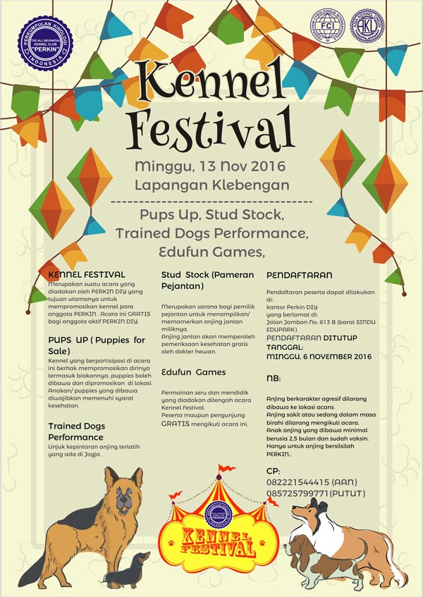 Kennel Festival Perkin Yogyakarta