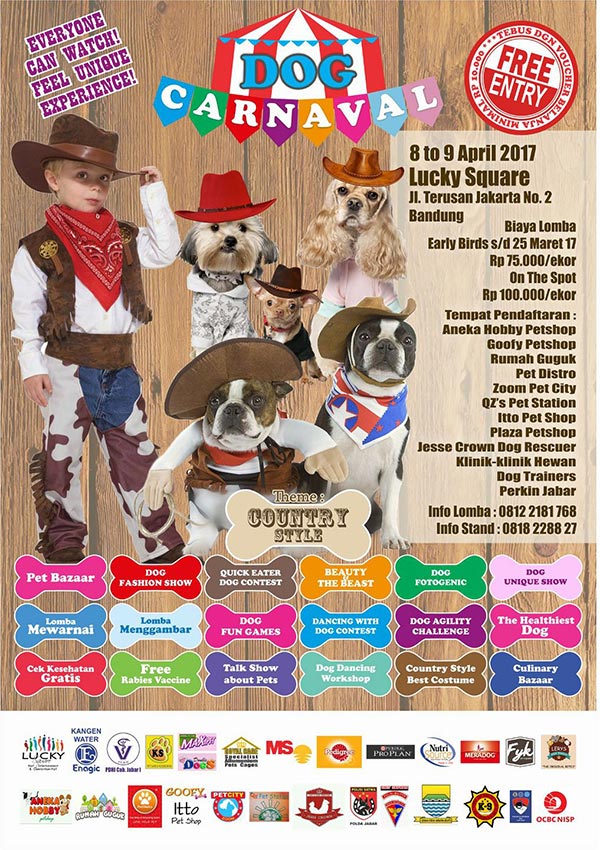 Dog Carnaval @Lucky Square Bandung