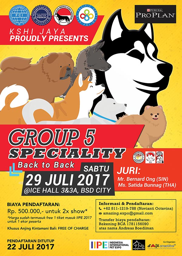 Specialty Show Group 5 Back to Back