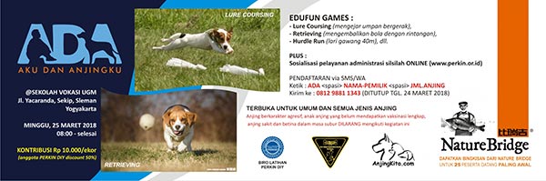 Yogyakarta Dog Lovers Gathering : ADA - Aku dan Anjingku