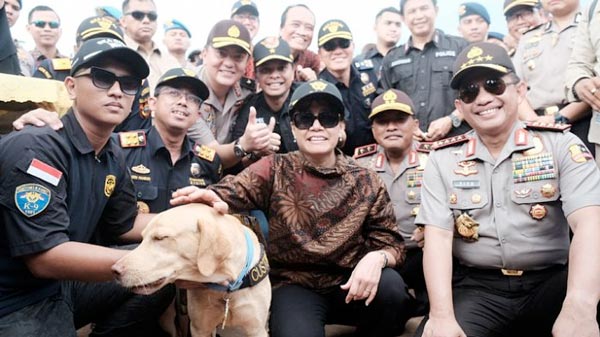 Andro, Si Anjing Pelacak Pengungkap Sabu