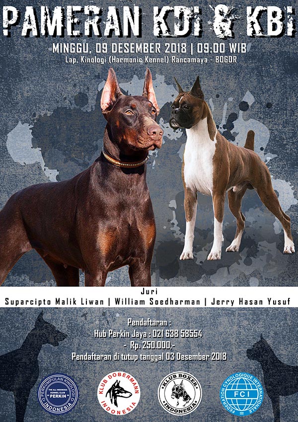 Pameran Dobermann Of The Year 2018 & Boxer Speciality