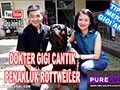 Dokter Gigi Cantik Penakluk Rotweiler Galak