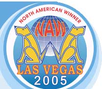 Invitation to International Dog Show “North American Winner 2005” – Las Vegas