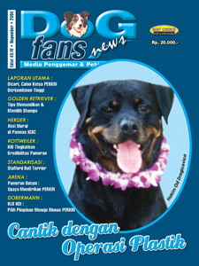 Majalah Dog Fans News Edisi November 2004