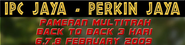 3 Hari Pameran Back to Back Multi Trah IPC Jaya & Perkin Jaya