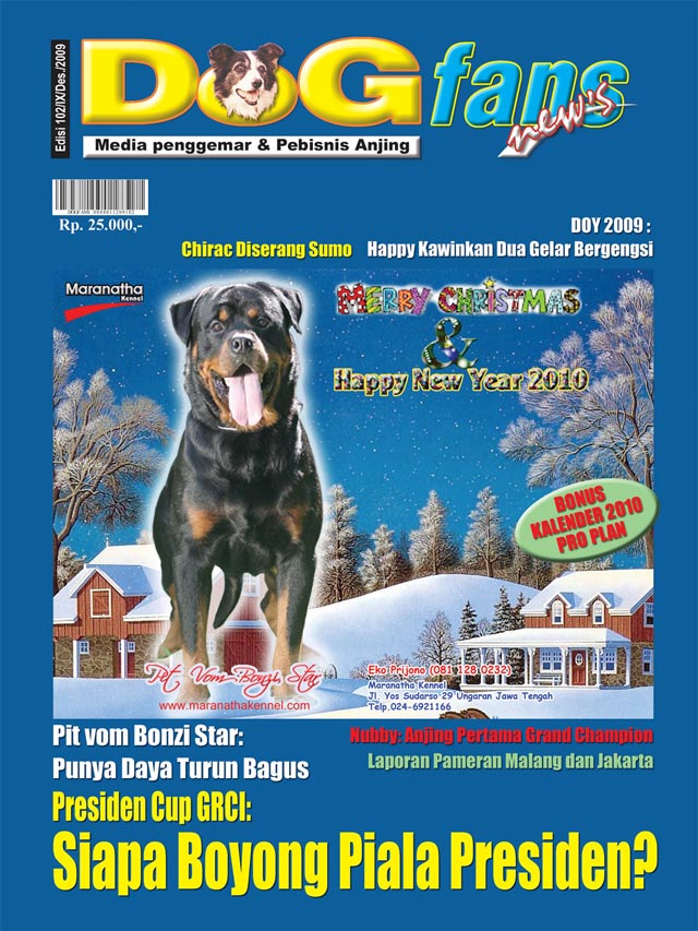 Dogfans News Edisi 102/Desember 2009