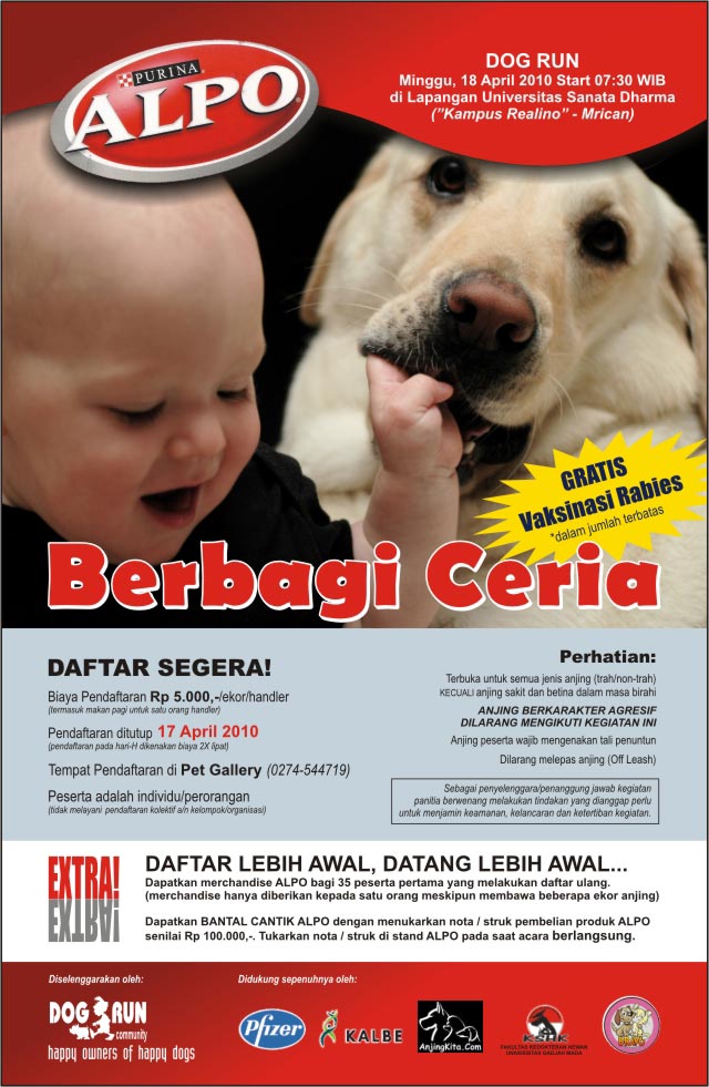 Berbagi Ceria Di Dog Run Community