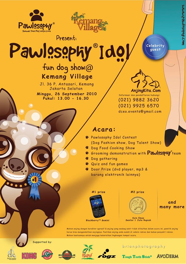 Pawlosophy Idol Contest @ Kemang Village