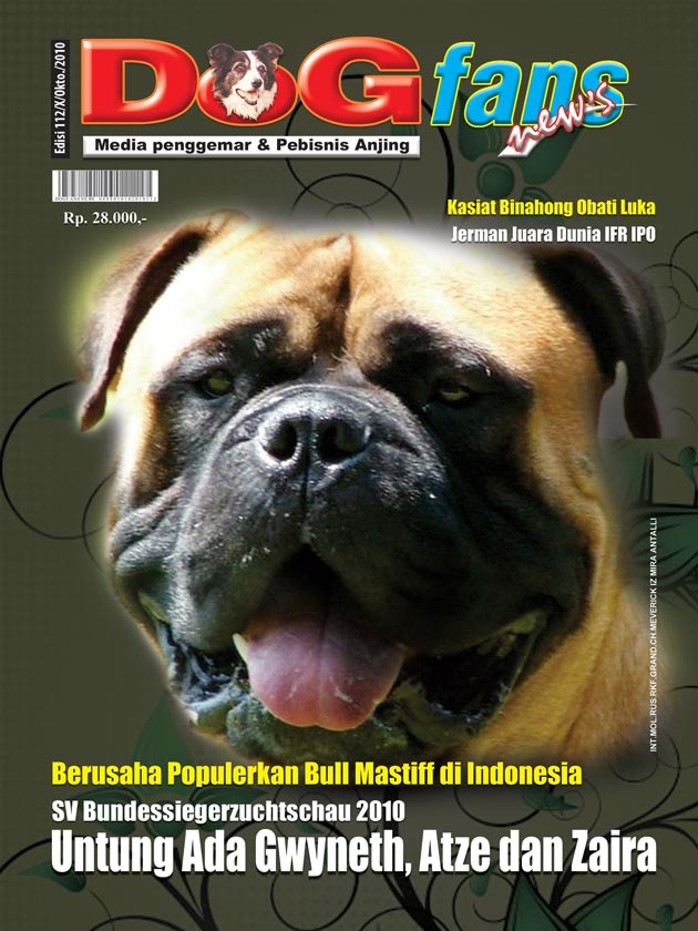 DOGFANS NEWS EDISI 112/Oktober 2010