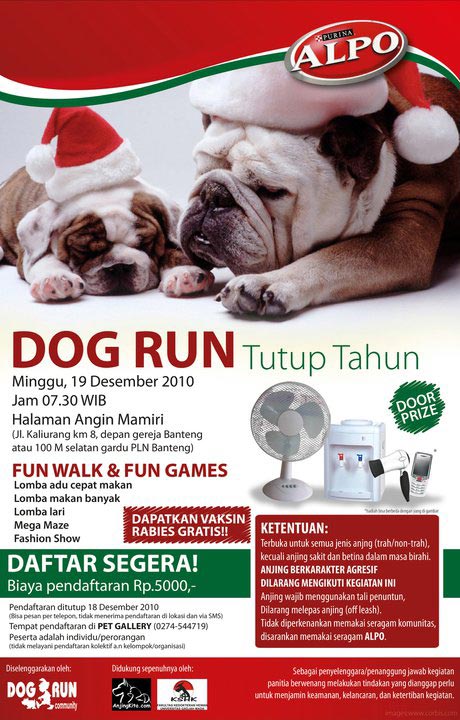 DOG RUN Tutup Tahun 2010