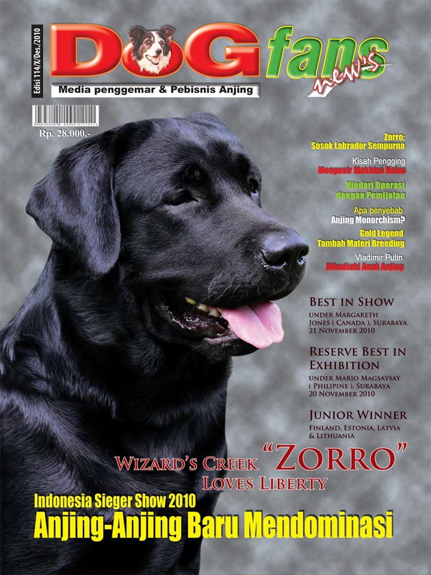 DOGFANS NEWS EDISI 114/Desember 2010