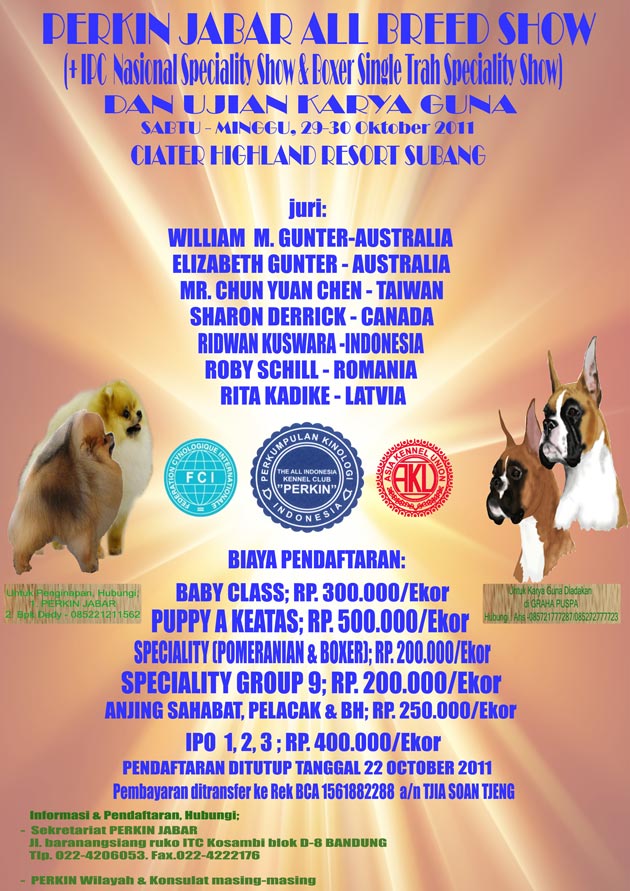 Perkin Jabar All Breed + IPC, Group 9 & Boxer Speciality