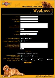 Polling Berhadiah Dari Pedigree