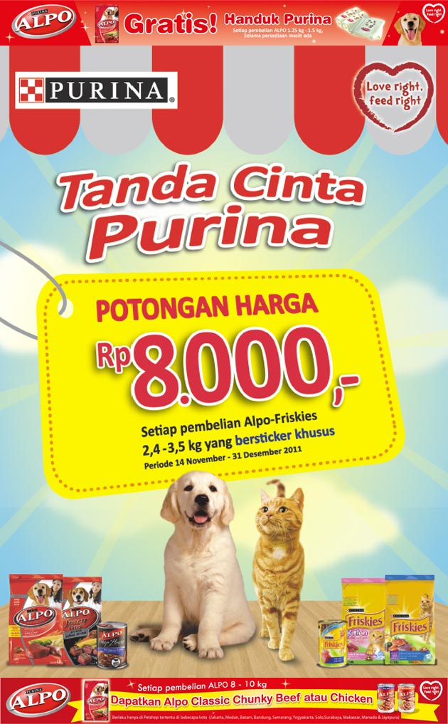 Tanda Cinta PURINA Di Akhir Tahun 2011