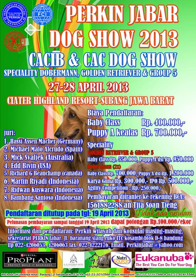 Perkin Jabar Dog Show, Karya Guna & Agility