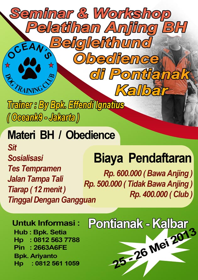 Seminar & Workshop Anjing Pintar Pontianak