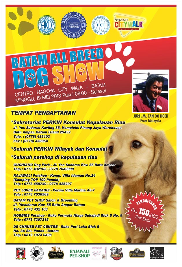 Batam All Breed Dog Show 2013