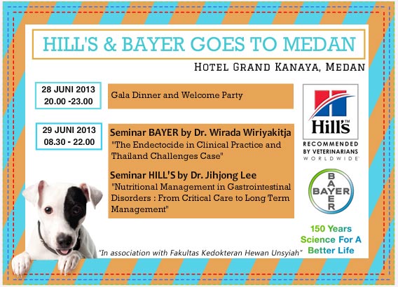 Hill's & Bayer Goes To Medan