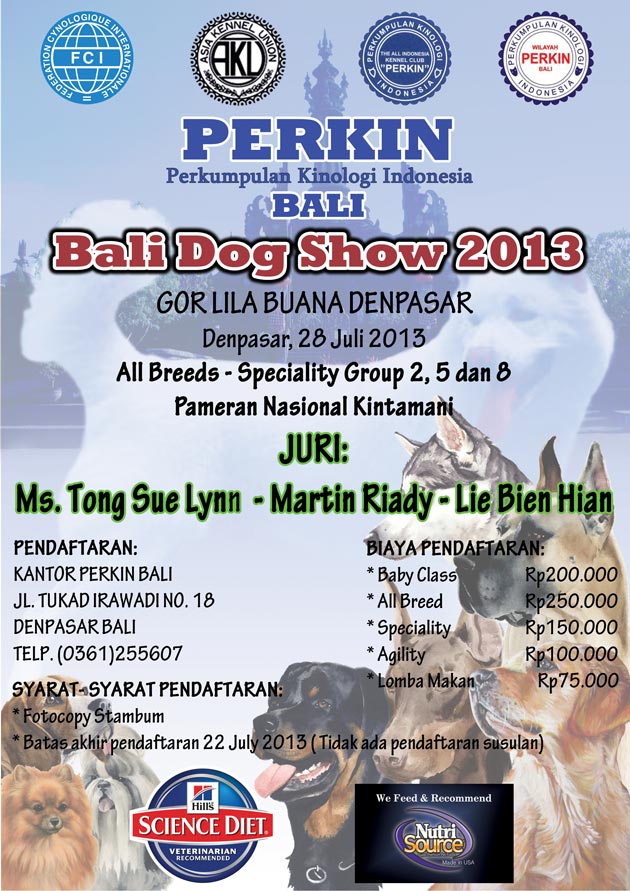 Bali Dog Show 2013