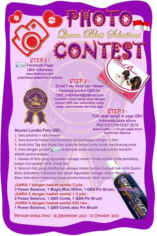 Lomba Foto Queen Bless Selections Indonesia