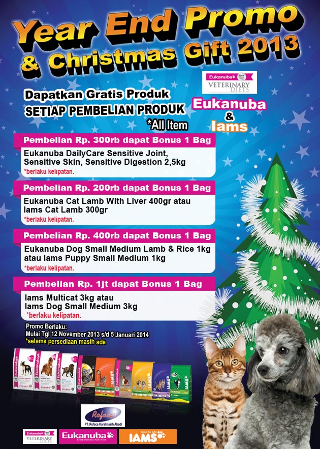 EUKANUBA & IAMS Year End Promo