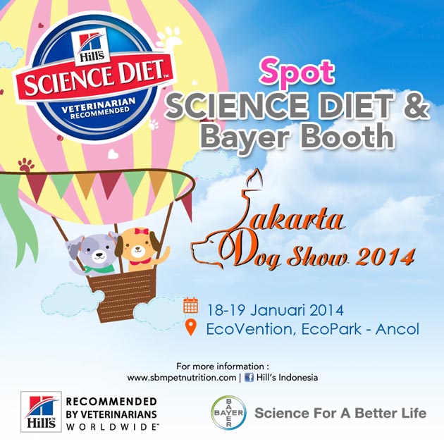 Promo Menarik Science Diet & BAYER @ Jakarta Dog Show