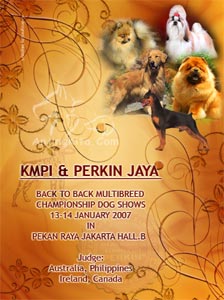 KMPI & PERKIN Jaya Back To Back Multi Breed Championship Dog Show