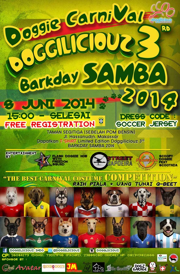 Doggiliciouz 3Rd Barkday Samba 2014