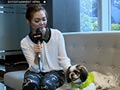 Rina Nose & Dora Shih Tzu Kesayangannya (Video)