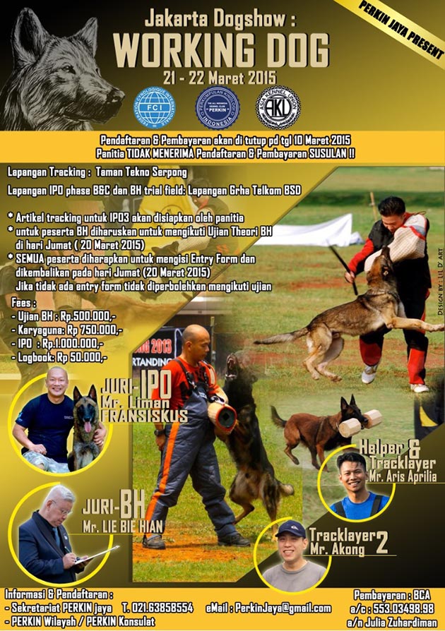 Jakarta Dogshow By PERKIN JAYA : Working Dog 