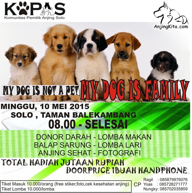 Dog Lover Gath: My Dog Is Not A Pet, My Dog My Family