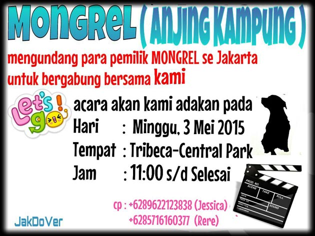 Anjing Mongrel (Kampung) Gahtering