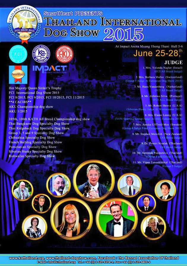 Ikutan Ke Thailand International Dog Show 2015 Yuk!!!