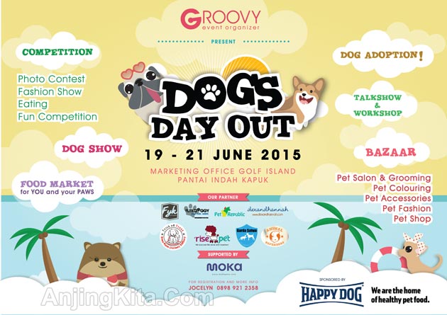 Dogs Day Out 2015 @Pantai Indah Kapuk