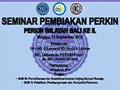 Seminar Pembiakan II Perkin Bali