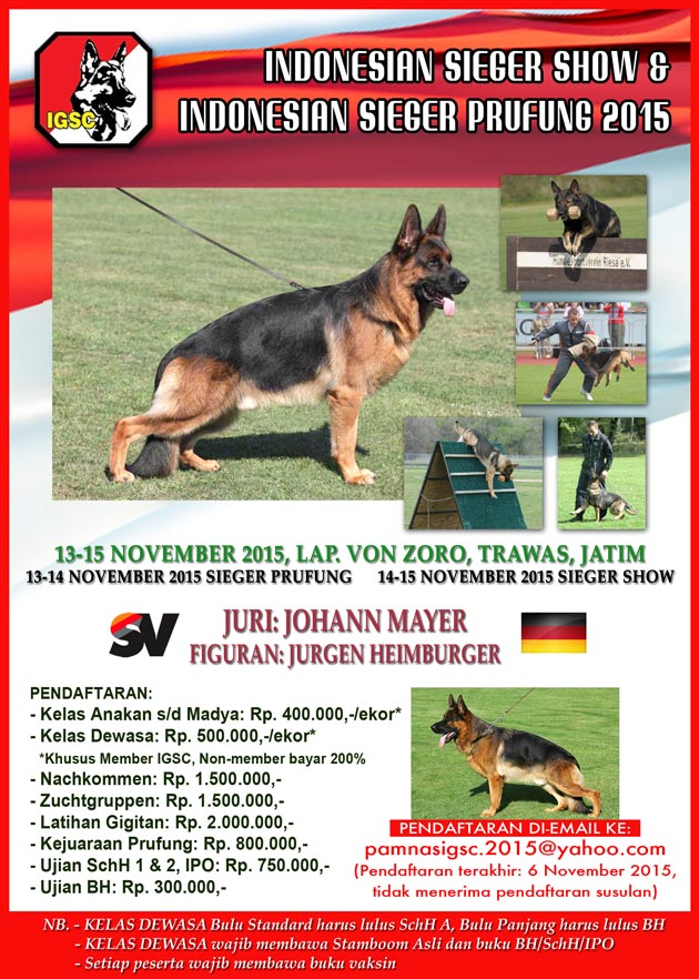 Pameran Nasional Anjing Herder 2015