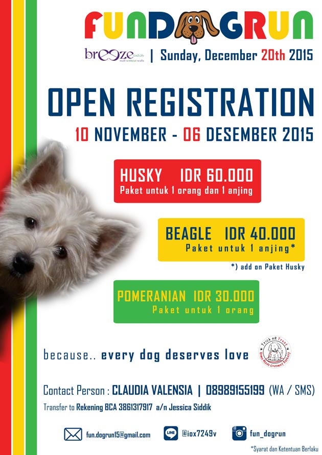 Fun Dog Run @The Breeze BSD City
