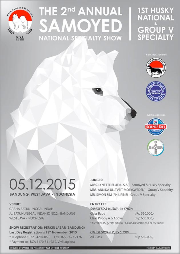 The 2nd Annual Samoyed National Specialty Show