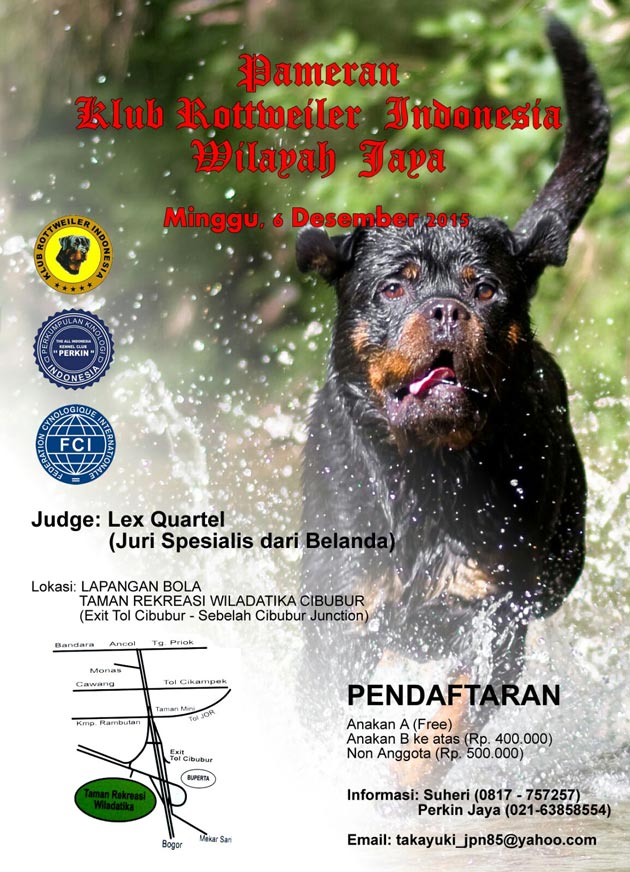 Pameran Rottweiler Jakarta