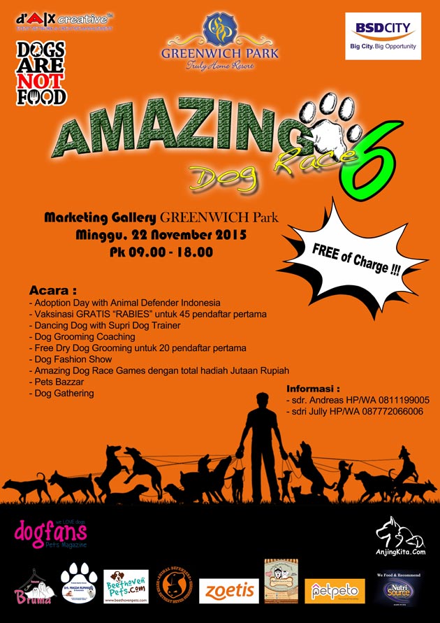 Amazing Dog Race 6 - Greenwich Park BSD City