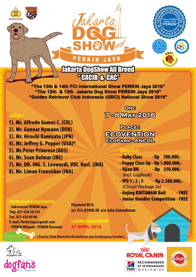 The JAKARTA Dog Show