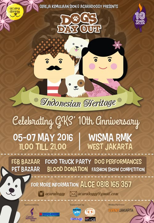 DOGS DAY OUT : Indonesian Heritage